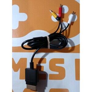 Official OEM Microsoft XBOX 360 Composite AV Cable X821376-001 Tested